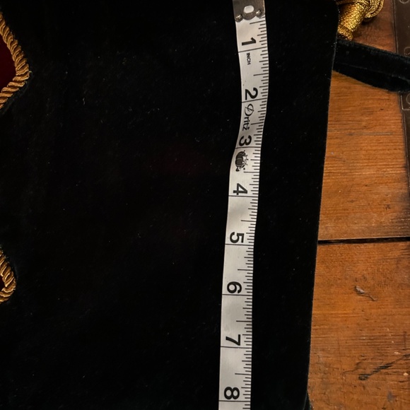 Velvet Christmas Stocking with Tassle by Ballard Designs - Picture 5 of 5